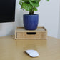 Ergonomyx Bamboo Drawer for Standing Desk